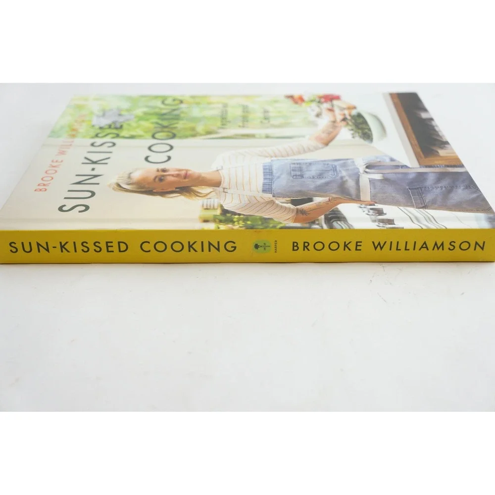 New Harper Collins Sun-Kissed Cooking Brooke Williamson Hardcover Book‎
